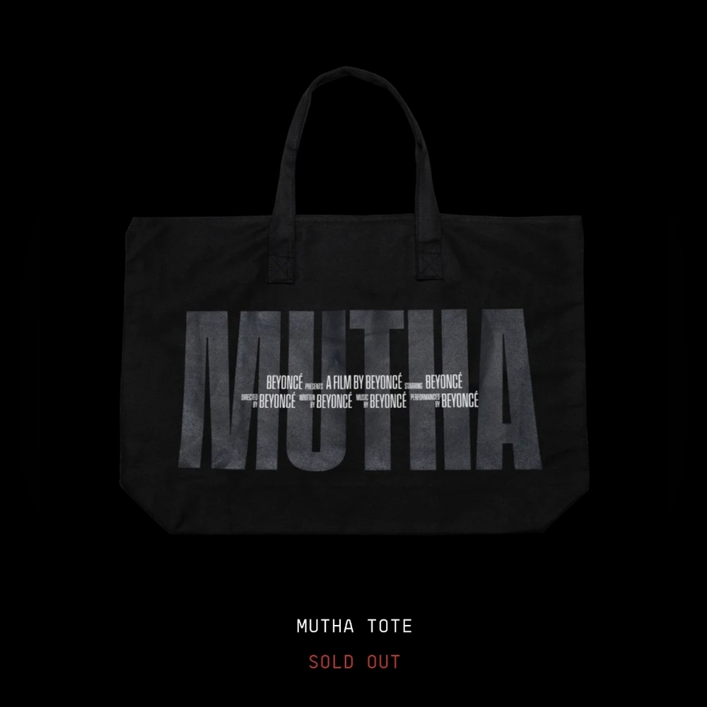 EXCLUSIVE - "MUTHA" TOTE BAG - RENAISSANCE TOUR FILM